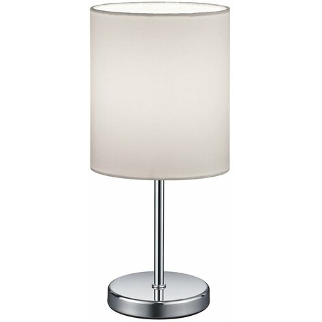 Lampada tavolo da Interno E14 in Metallo Cromo