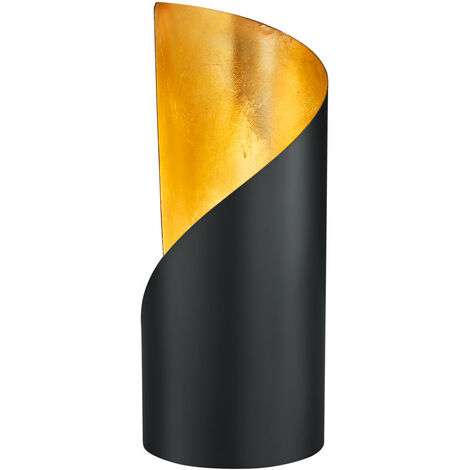 Lampada tavolo da Interno  E14 in Metallo Nero Opaco