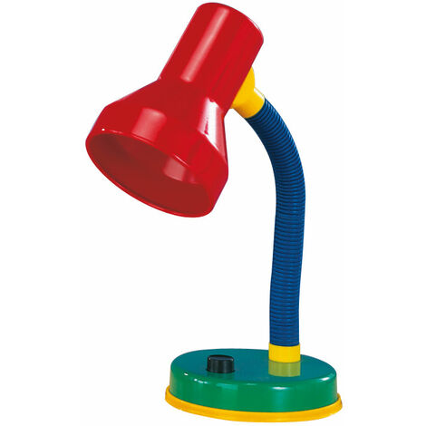 Lampada tavolo da Interno  E14 in Plastica Multicolore