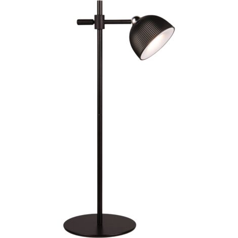 Lampada tavolo LED 3W nera con clip dimmer RL Maxima