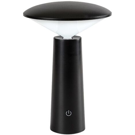 Lampada tavolo LED nera USB-C CCT Polperro Rabalux