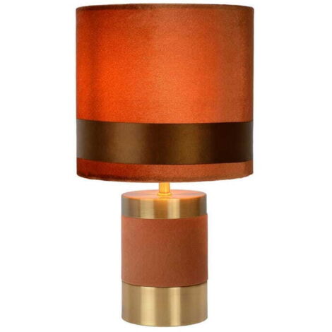 Lampada tavolo Lucide Extravaganza Frizzle marrone E14 40W