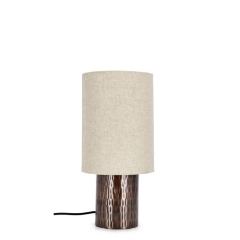 Lampada Tavolo Metallo Marrone Moderna da Interno H41 - DIMITRIOS