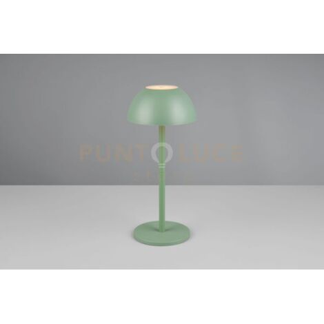 Lampada tavolo outdoor a batteria LED 2W Ricardo verde