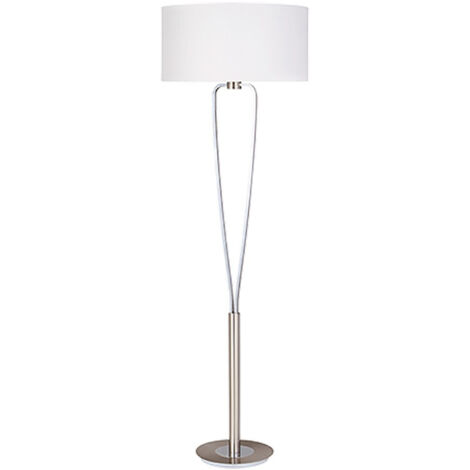 Lampada Tavolo Scrivania Studio Moderno 4,5W Acciaio H 160 cm Paris II GD Trio