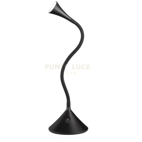 Lampada tavolo VIPER con braccio flessibile nera R52391102