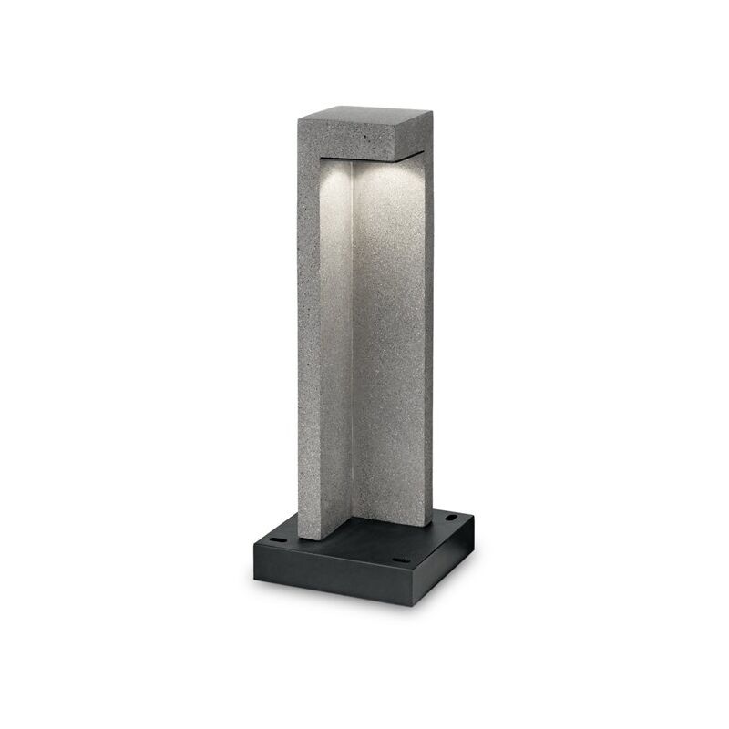 Piantana Moderna Titano Materie Plastiche Grigio Granito Led 9W 3000K H49Cm