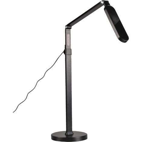 Lampada terra/scrivania LED dimmer 3000-6000K nera Ferrera