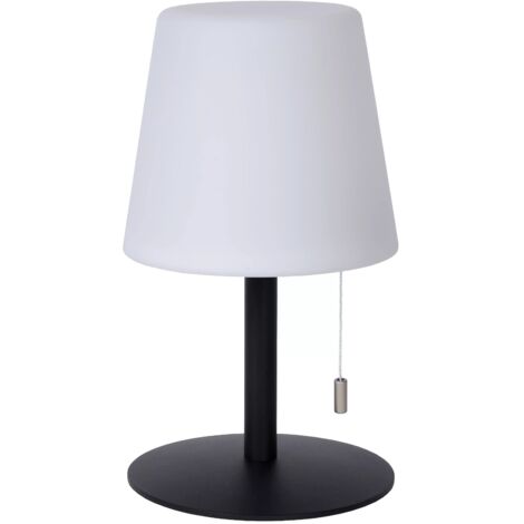 Lampada terrazzo nera LED 1,8W RGB IP44 Lucide RIO