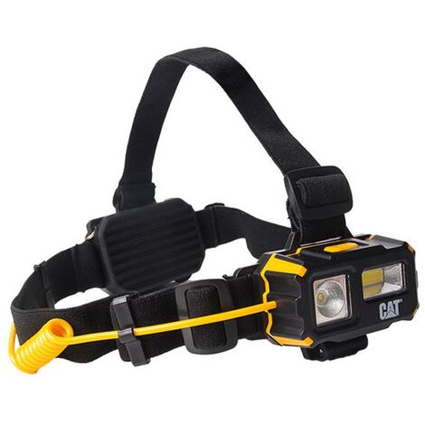 Lampada torcia frontale ABS batteria AAA 250lm Led Cat - Caterpillar CT4120