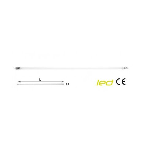 LAMPADA TUBO LED T8 MAURER 22W 2300L 4000K  L.NEUTRA