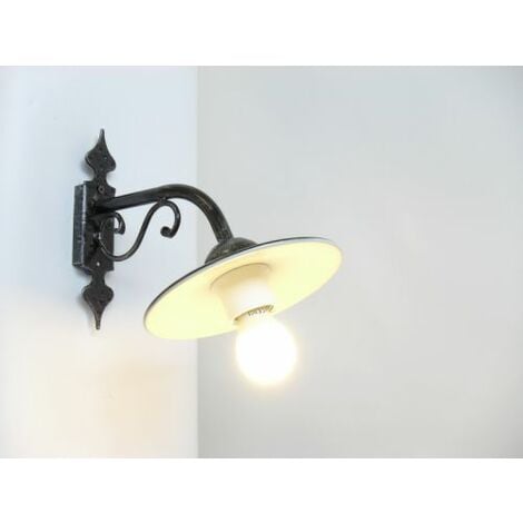 LAMPADA TULIPANO CON PIATTO Ø cm.20 1x100 Watt