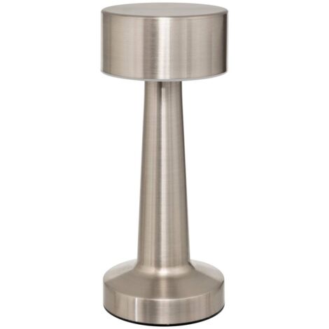Lampada usb a led per esterni halto argento h21,5cm - Atmosphera créateur d'intérieur
