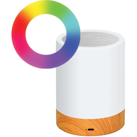 Lampada USB Smart Touch 5 Colori Selezionabili Regolazione Intensità