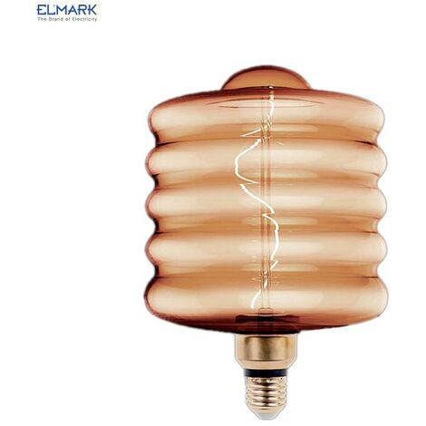 LAMPADA VINTAGE DIM.LED 8W E27 2000K D200, ORO