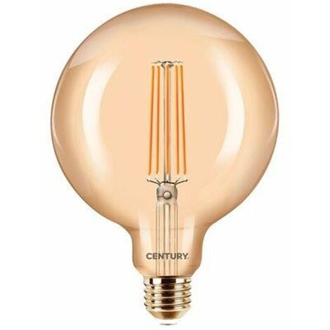 Lampadina Led Globo Mezza Sfera Ottone 7,5W E27 - 2700K Dimmerabile