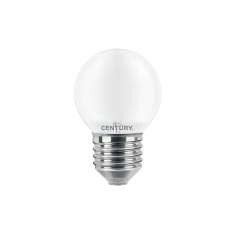 Image of Lampada wire led sfera incanto saten Century fredda volt 230 watt 6 lumen 806 e27 (5 pezzi) Century