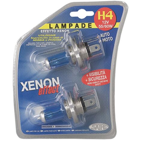 Lampada xenon h4 12v 55-60w 2 pezzi rhutten - rhutten
