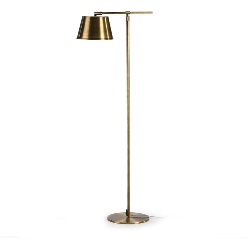 Lampadaire 42x23x149 Métal Doré