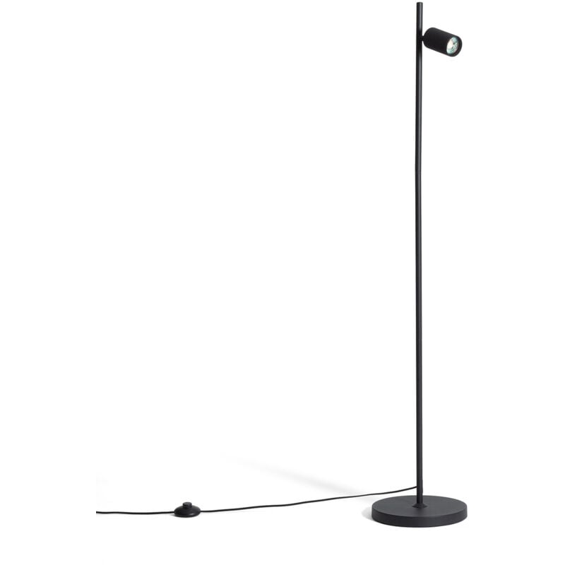 Lampadaire Aluminium Aritz Noir