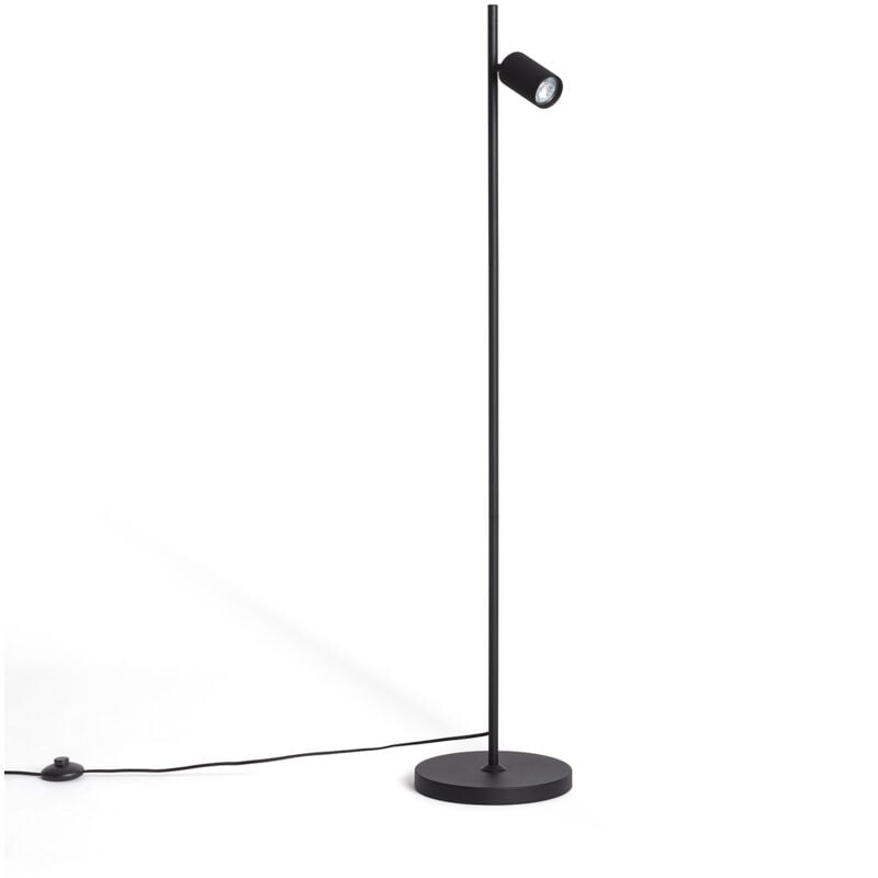 Lampadaire Aluminium Breixo Noir