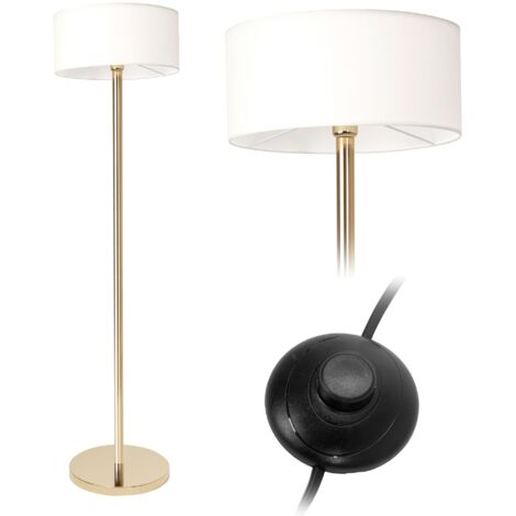 LAMPADAIRE APP966-3F OR RONDE 1-POINTS DE LUMIÈRE E27 50X35X155CM