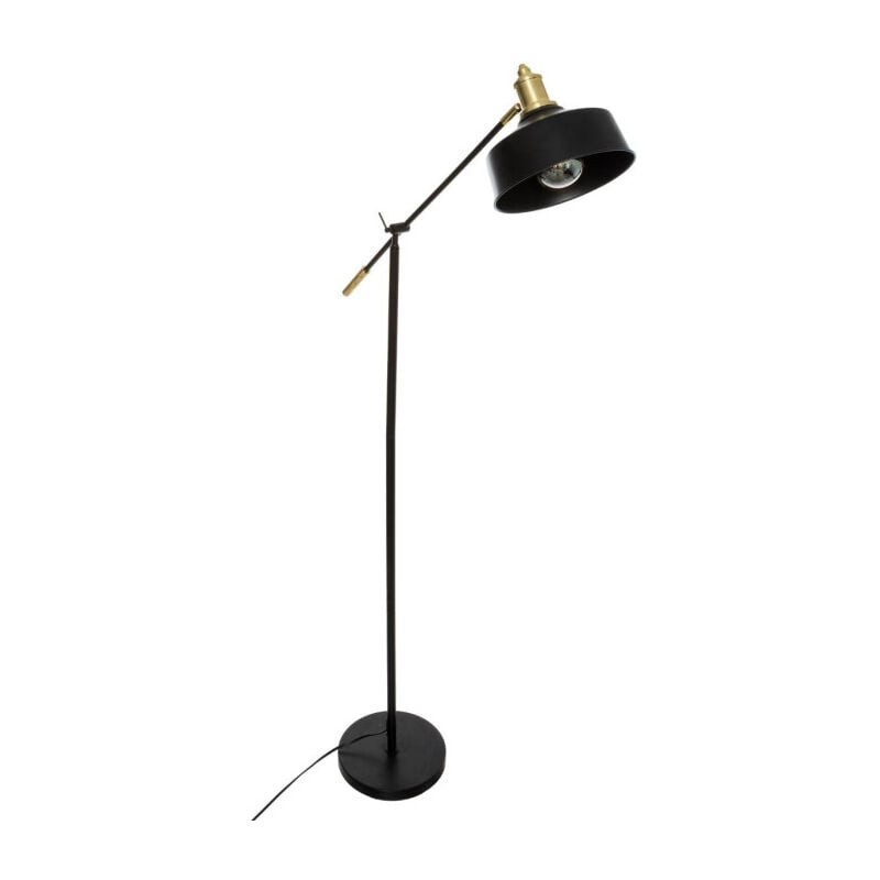 Lampadaire Arc Design 'Flower' 155cm Noir
