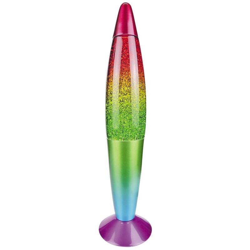 Lampe de table à lave arc-en-ciel glitter Rainbow E14 25W IP20 Rabalux