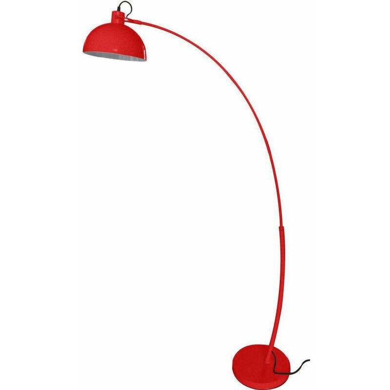 Lampadaire métal rouge Pausini