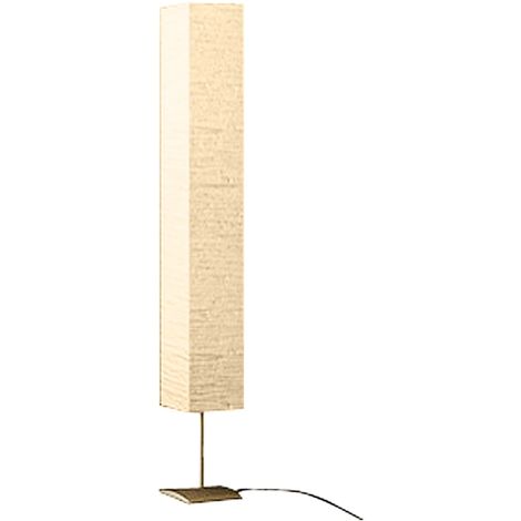Lampadaire avec support en acier 170 cm Beige
