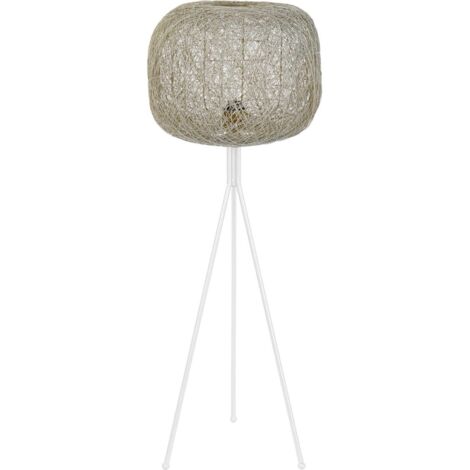 Lampadaire blanc élégance intérieure moderne - Blanc cassé