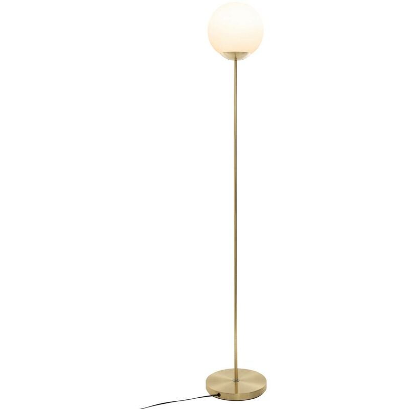 Atmosphera - Lampadaire Dris métal doré H134cm créateur d'intérieur