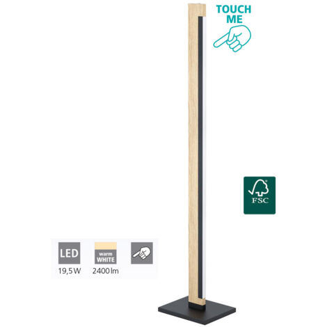 Lampadaire Camacho - Blanc