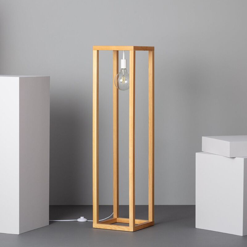 Lampadaire Bois Coba Naturel