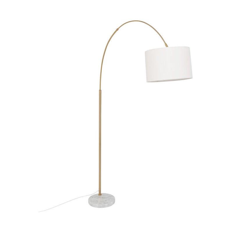 Lampadaire Design Arc 'Tilio' 195cm Doré