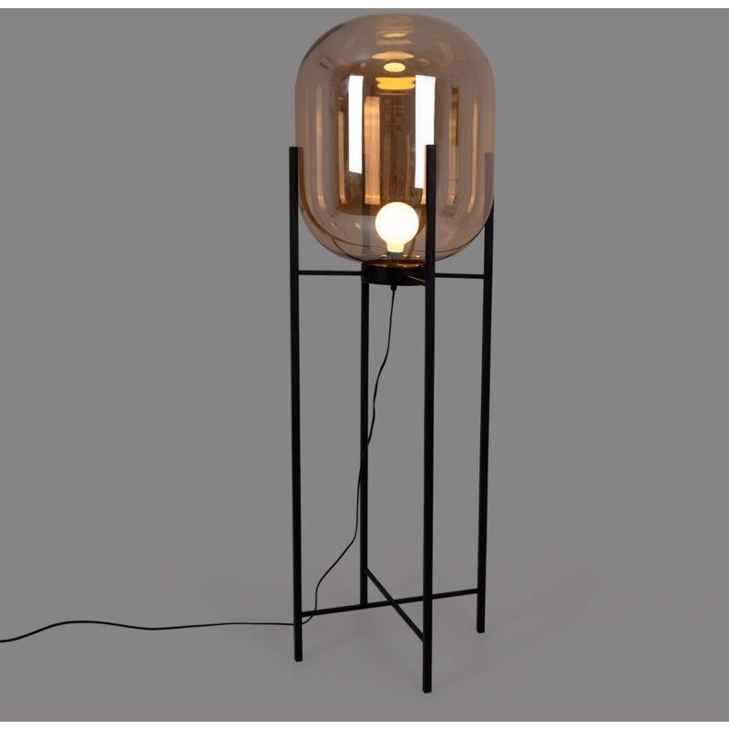 Barcelona Led - Lampadaire design 'big crafty' - E27 - Ambre Barcelona Led - Lampadaire design 'big crafty' - E27 - Ambre