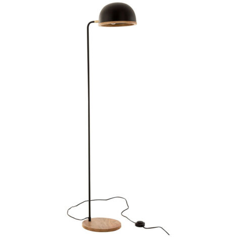 Lampadaire Design en Métal "Evy" 130cm Noir