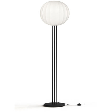 Lampadaire design, Lampadaire Beloune LS2, Aluminor Noir en Metal, Aluminor