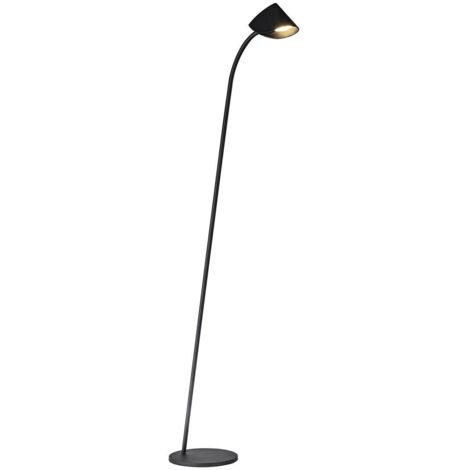 Lampadaire design, Lampadaire design Capuccina - Mantra Noir en Metal, MANTRA