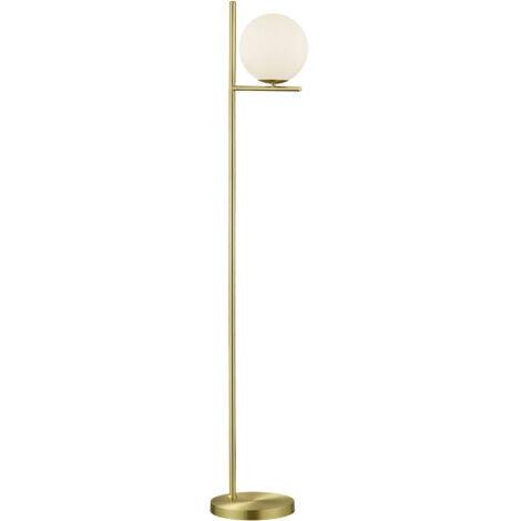 Lampadaire design, Lampadaire design globe et métal Pure Or en Metal, TRIO