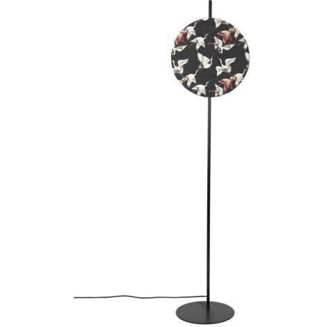 Lampadaire design, Lampadaire original Jaylee Noir en Metal, BOITE A DESIGN