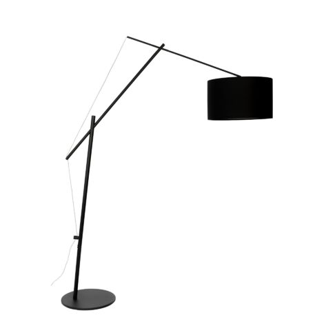 Lampadaire design, Lampe de sol Tokio Boite a design Noir en Metal, BOITE A DESIGN