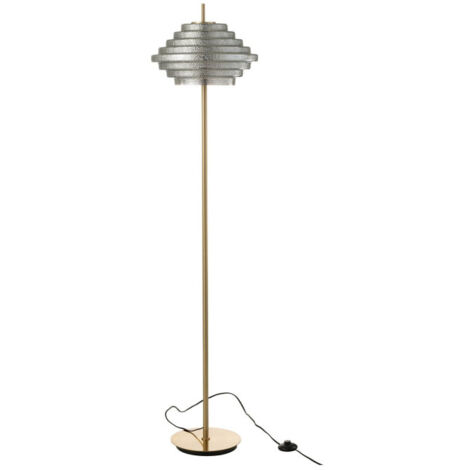 Lampadaire Design "Merla" 154cm Fumé