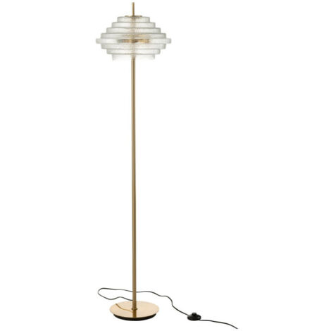 Lampadaire Design "Merla" 154cm Transparent