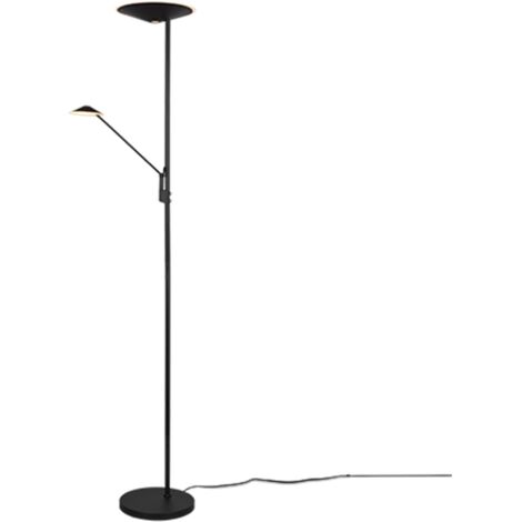 Lampadaire design noir mat avec led dimmable 30w 270032004000k trio - brantford 64429170 64429170 64429170 64429170 64429170 64429170 64429170 64429170 64429170 64429170