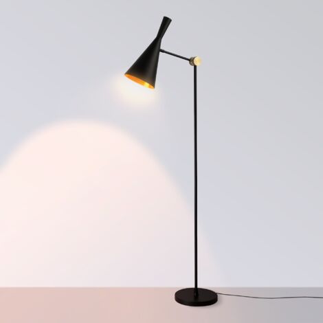 Lampadaire design "Olivia" - Noir