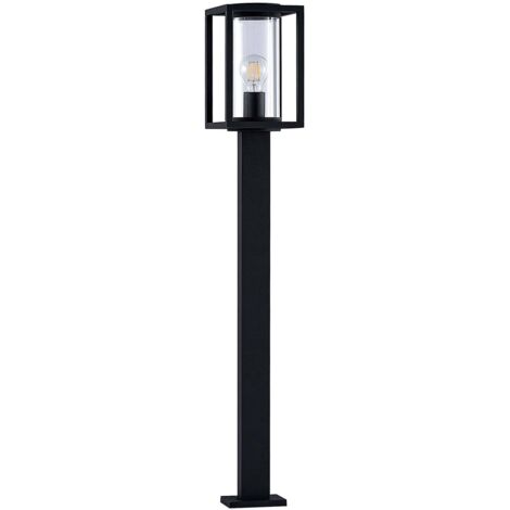 Lampadaire d'extérieur Ferda 100 cm – Aluminium anthracite – IP44 résistant à l'eau – Lumière blanche chaude pour allées et terrasses – Lucande