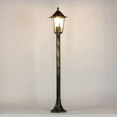 Lampadaire vintage lampadaire salon lampe en bois 3 flammes, spots mobiles,  style rétro cloches bois métal marron nickel antique, 3x douilles E14,  HxLxP 150x25x25 cm