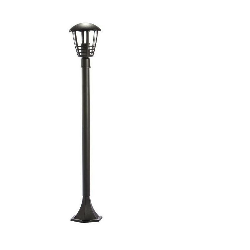 Lampadaire d'extérieur en aluminium Noir ETNA diamètre 4 x h100 cm