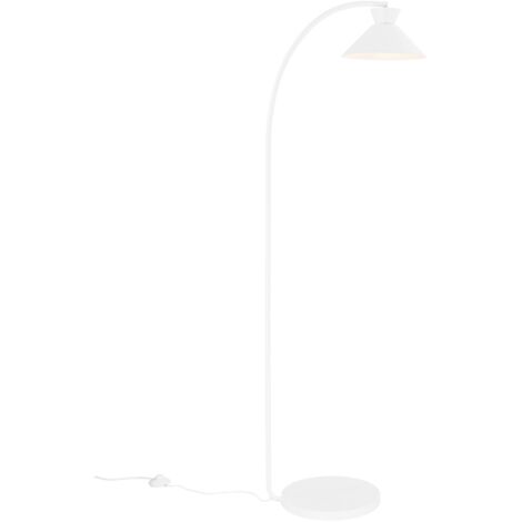 Lampadaire DIAL Métal Blanc, H.150 - IP20 - E27 /Nordlux Intérieur